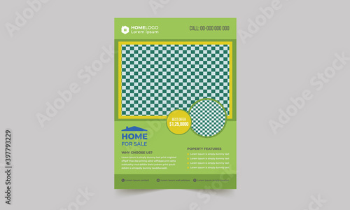 Creative Corporate, Business, Real Estate Flyer Design Template
