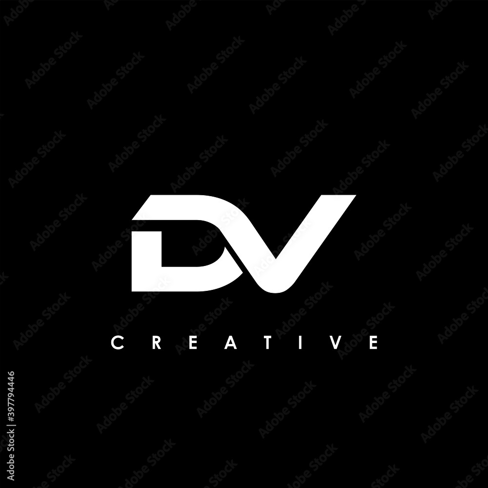 DV Letter Initial Logo Design Template Vector Illustration
DV Letter Initial Logo Design Template Vector Illustration