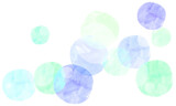 Watercolor polka dot background illustration