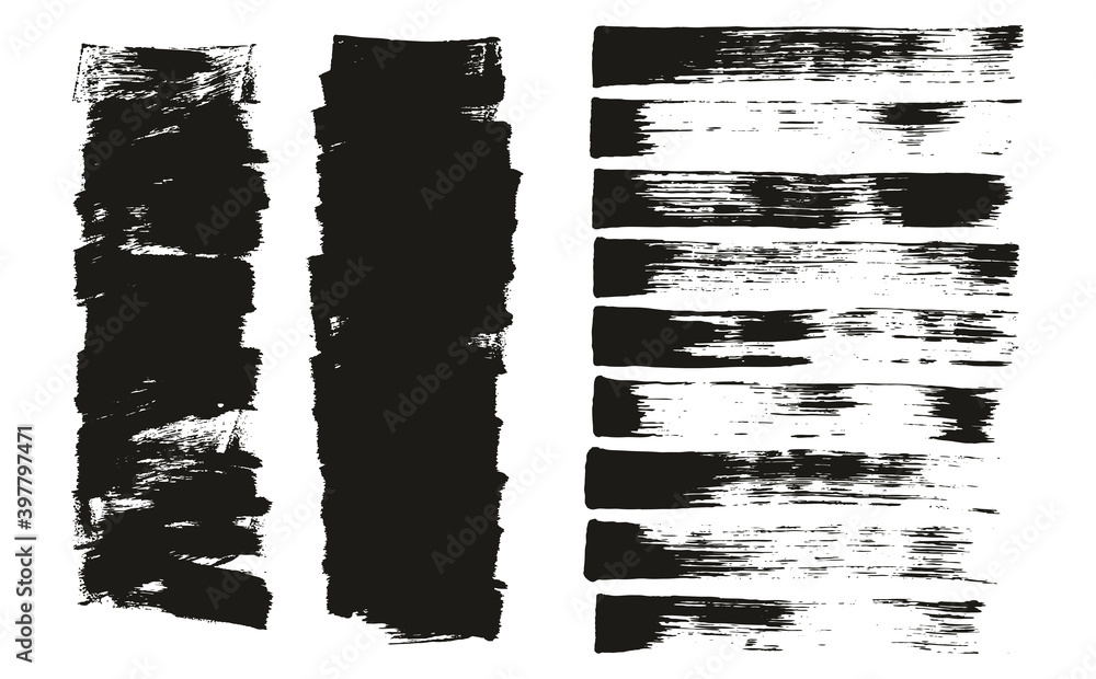 Flat Sponge Thin Artist Brush Short Background & Straight Lines Mix High Detail Abstract Vector Background Mix Set Flat Sponge Thin Artist Brush Short Background & Straight Lines Mix High Detail Abstract Vector Background Mix Set