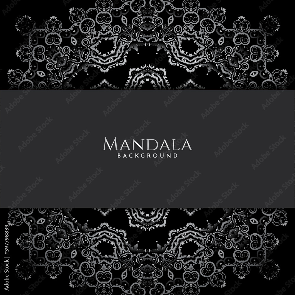 Mandala design beautiful luxury background