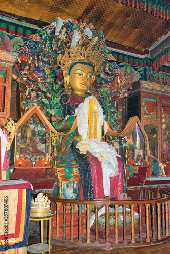 Choeling Monastery interior photo