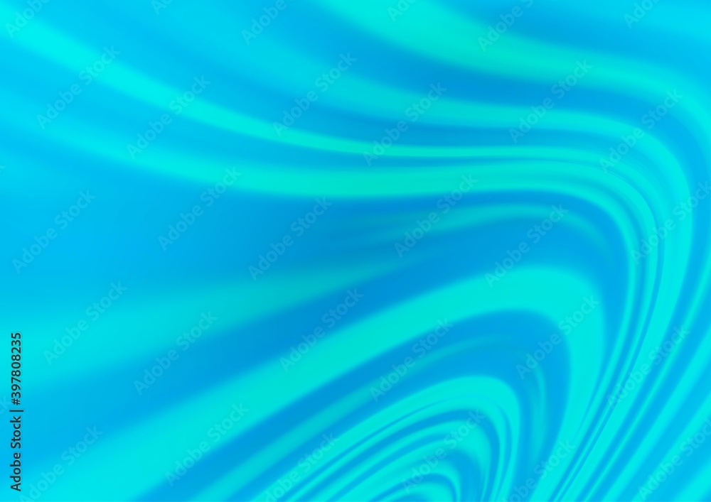 Light BLUE vector pattern with bent ribbons. Light BLUE vector pattern with bent ribbons.