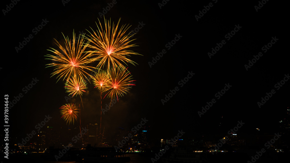 Firework Festival Background