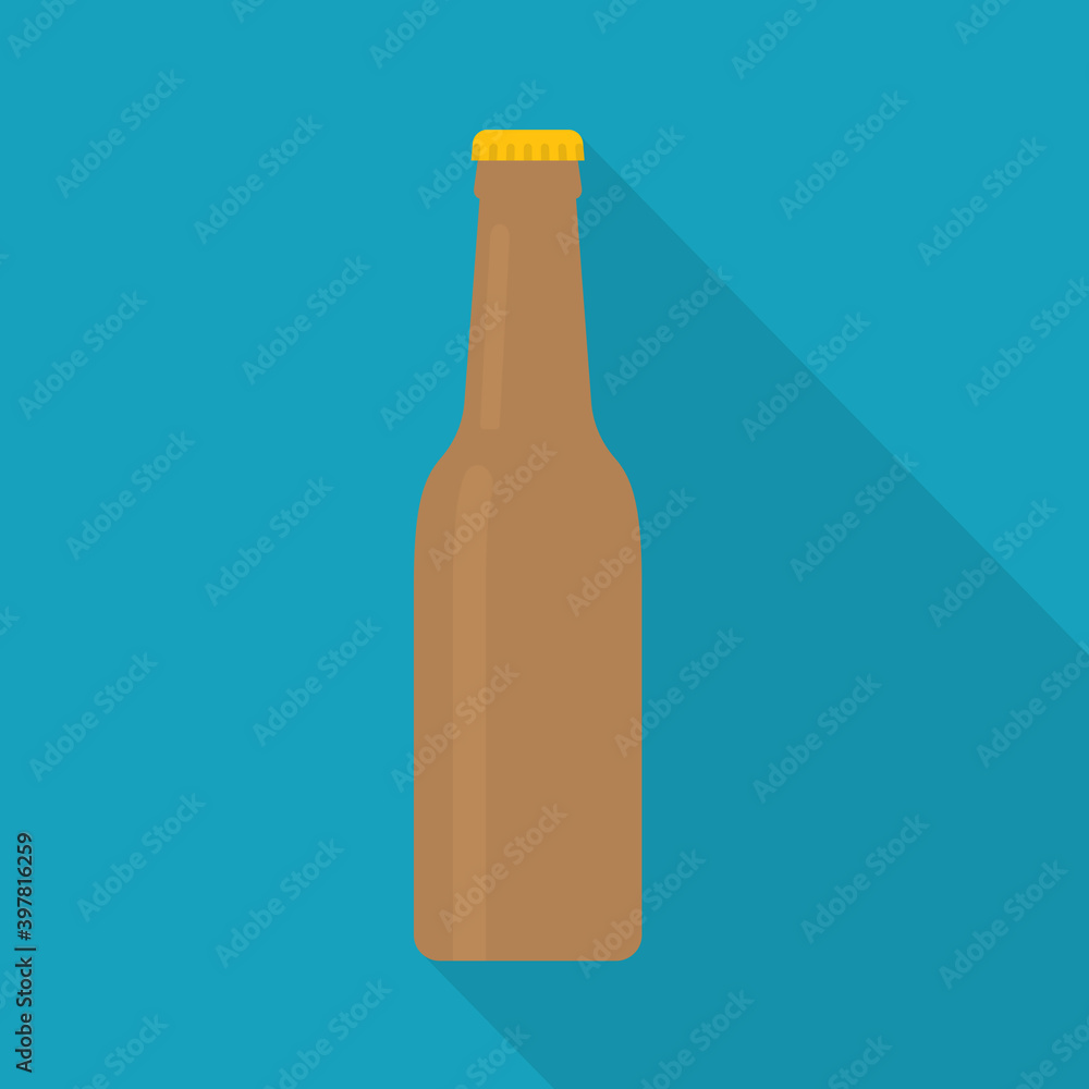 beer bottle icon - vector illustration beer bottle icon - vector illustration