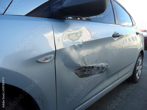 Avto after a traffic accident