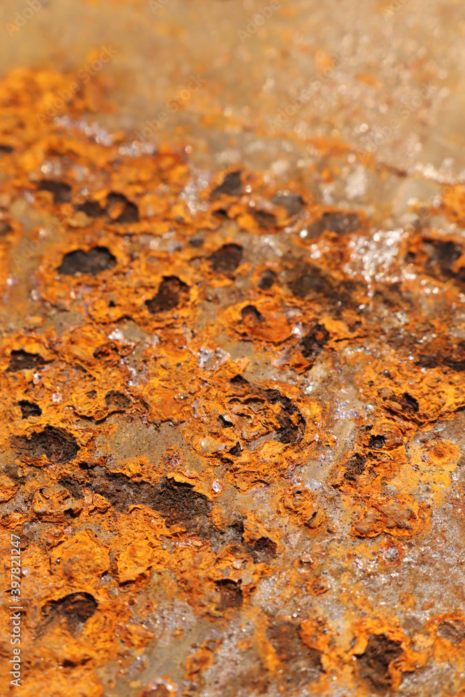 Old metal iron rust background and texture Old metal iron rust background and texture