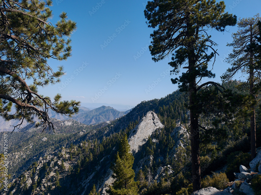View from Mount San Jacinto State Park, Palm Springs, Riverside County, California View from Mount San Jacinto State Park, Palm Springs, Riverside County, California