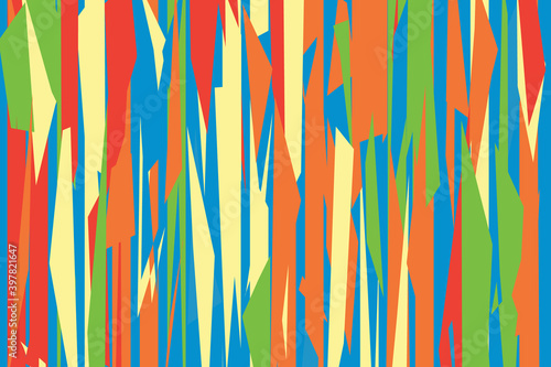 Pattern vintage vector with careless strokes as vertical lines. Abstract sharp background.