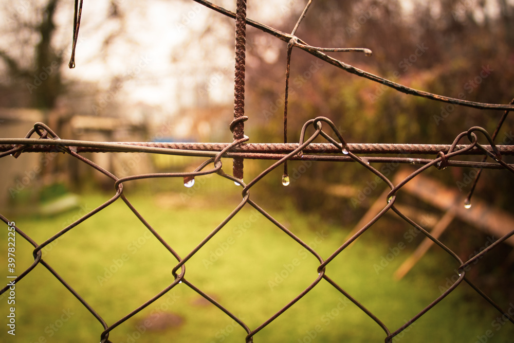 abandoned zone with rusty chain and padlock abandoned zone with rusty chain and padlock