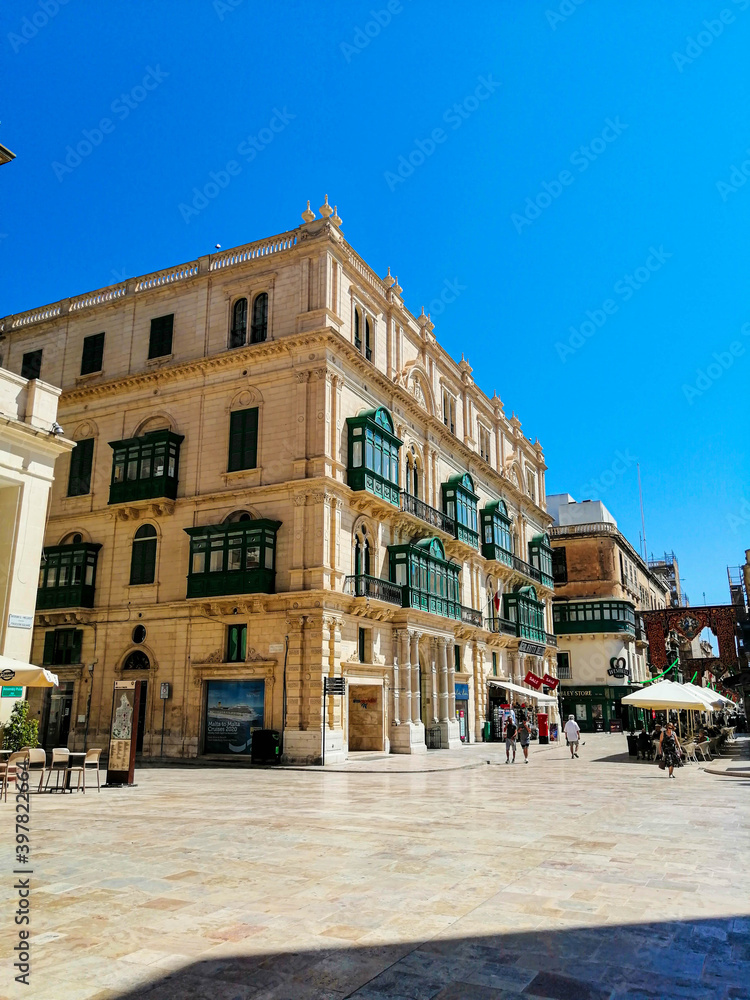 Streets of Malta capital