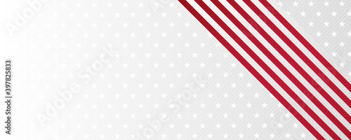 white transparent stars on blue background, seamless horizontal stock vector illustration clip art for web header or cover
