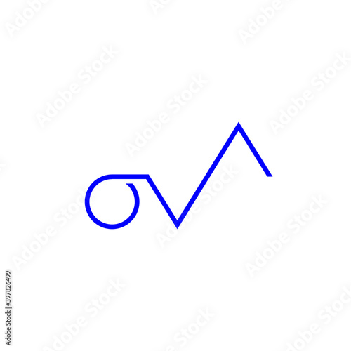 OVA Logo Symbol Suitable for your company name