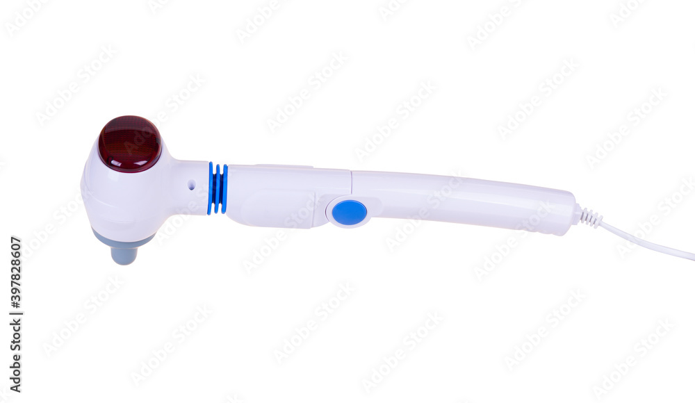 Naklejka premium Electric infrared massage machine for the whole body isolated on white background with clipping path