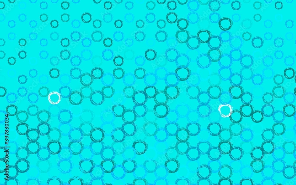 Light BLUE vector background with spots. Light BLUE vector background with spots.