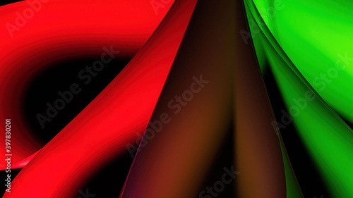 Kolorowe tła wysokiej jakości. Zdjęcia kolorowych podświetlonych światłem RGB kartek. Kolory tęczy © Michal45
