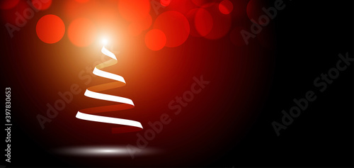 albero di natale, cartolina di natale, albero, natale	