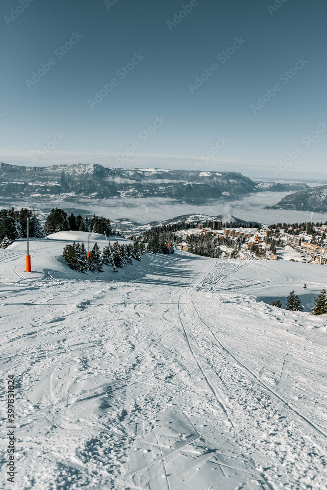 landscape in the mountains