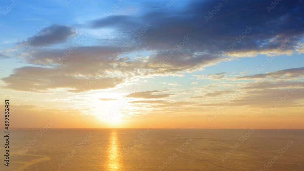 4K Beautiful tropical beach with sunset sky. Beautiful Phuket beach is famous tourist destination at Andaman sea summer concept. Areal drone view tropical beach with sunset over the sea 4K Beautiful tropical beach with sunset sky. Beautiful Phuket beach is famous tourist destination at Andaman sea summer concept. Areal drone view tropical beach with sunset over the sea