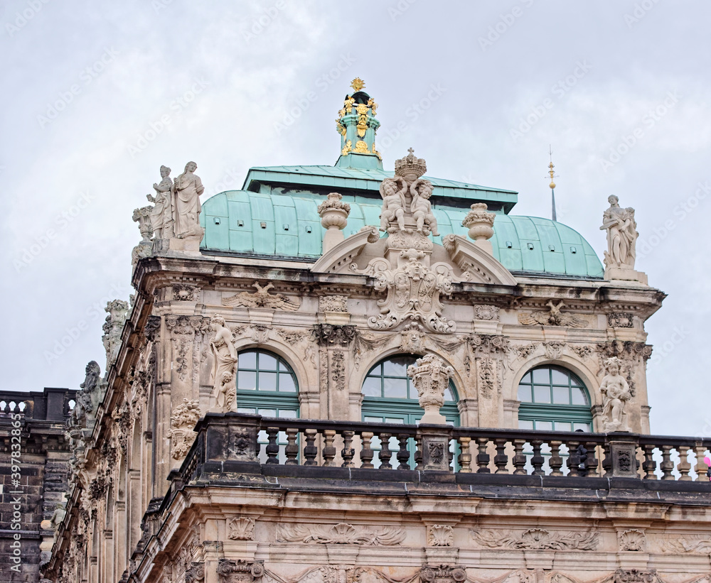  Zwinger-palace and park complex of four buildings