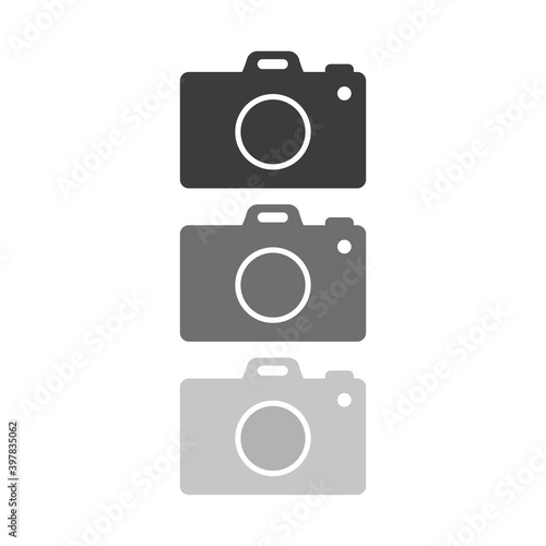 Camera. Icon. vector