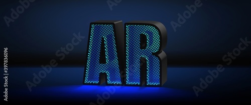 AR acronym (Augmented reality)