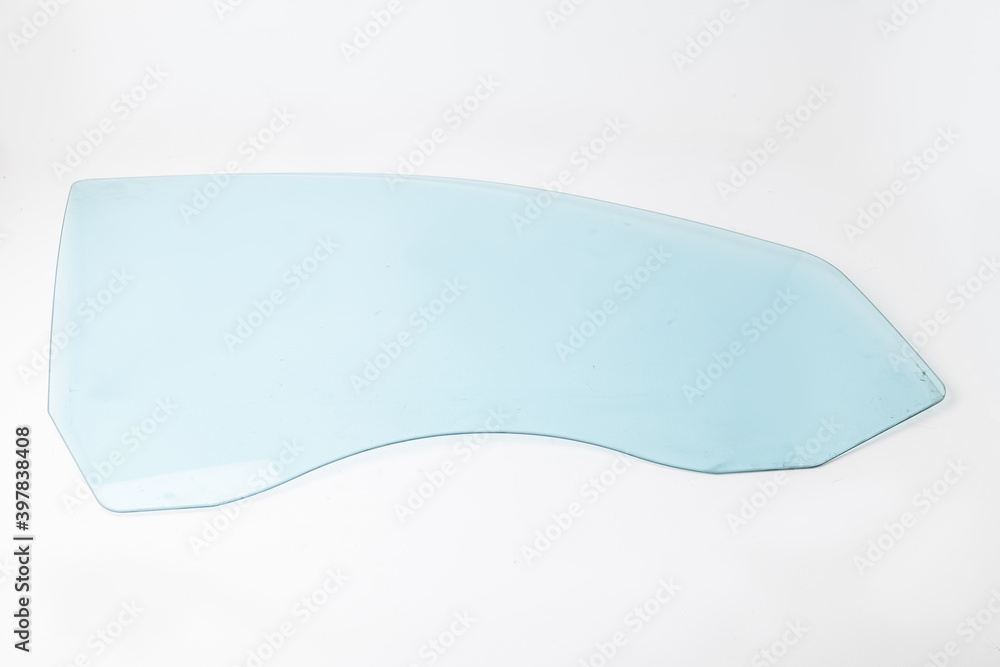Car side glass blue from the door for installation and replacement in a vehicle service. Auto parts catalog. Car side glass blue from the door for installation and replacement in a vehicle service. Auto parts catalog.
