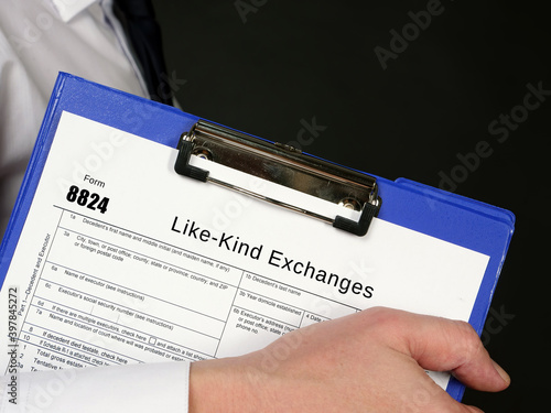 Form 8824 Like-Kind Exchanges photo