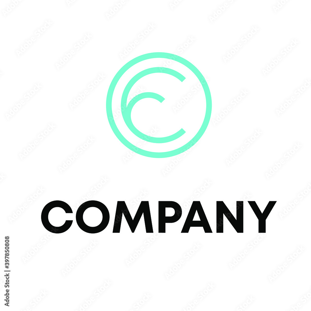 Obraz premium C logo
