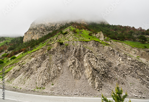 The Kurtatin Gorge in North Ossetia-Alania photo