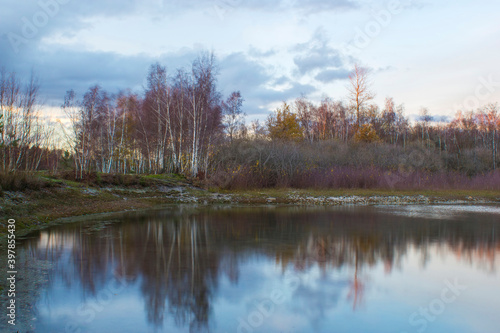 Landscape in the National Park Maasduinen in the Netherlands