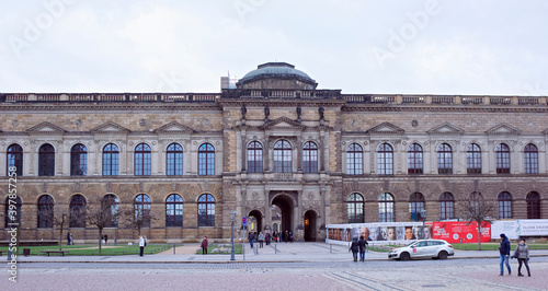 Zwinger -palace and park complex of four buildings. The beginning was laid in 1709