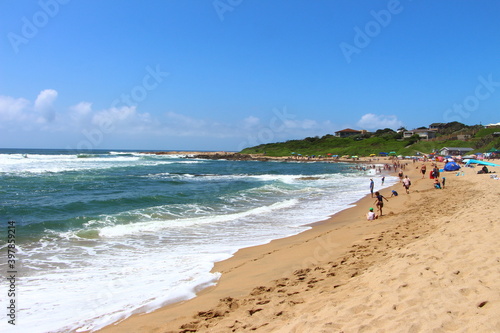 Beach in Umzumbe, the wild coast of South Africa
