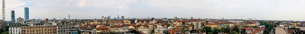 Milano skyline città
