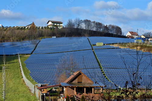 Große Photovoltaik Anlage bei Gleisdorf (Steiermark)