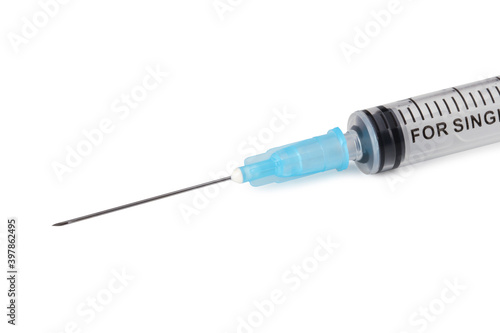 Disposable syringe needle