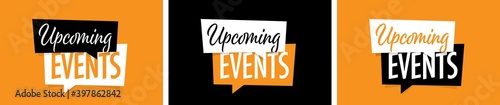 Upcoming events