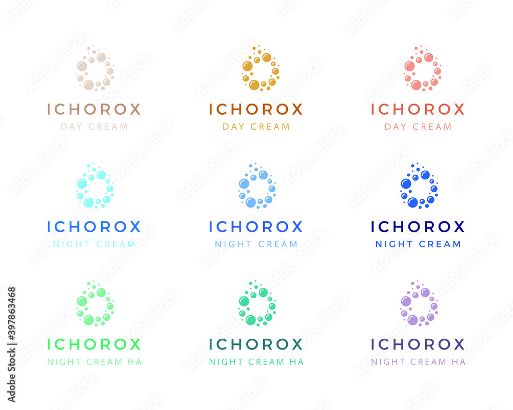 A lotion or skincare product branding A lotion or skincare product branding
