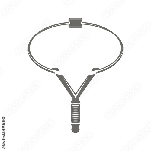 Slingshot Weapon Icon Isolated on White Background.