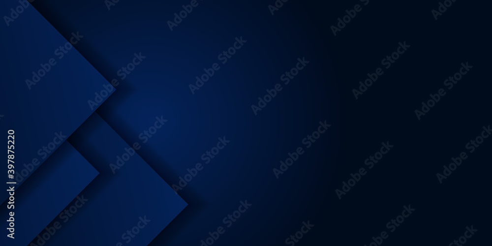 Fototapeta premium Blue abstract background with business corporate style