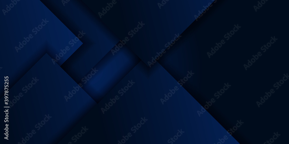 Fototapeta premium Blue abstract modern business background. Vector illustration