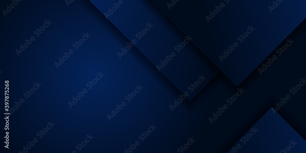 Blue abstract modern business background. Vector illustration