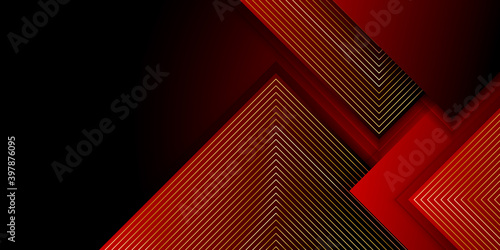 Red gold abstract luxury elegant background. Vector illustration design for business corporate presentation  banner  cover  web  flyer  card  poster  game  texture  slide  magazine  and powerpoint. 