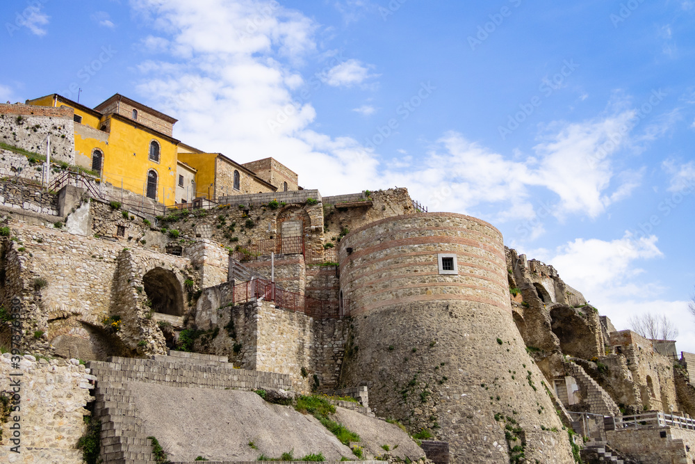 Old town of Calitri. Campania region, Italy