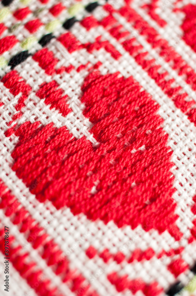 Tablecloth pattern, croatian ethnic ornament Tablecloth pattern, croatian ethnic ornament