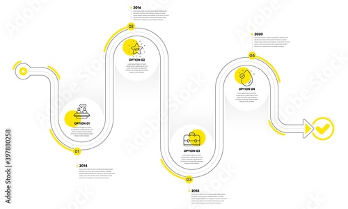 Portfolio, Vip star and Employees talk line icons set. Timeline plan infograph. Vitamin e sign. Business case, Exclusive privilege, Collaboration. Oil drop. Infographics process timeline. Vector