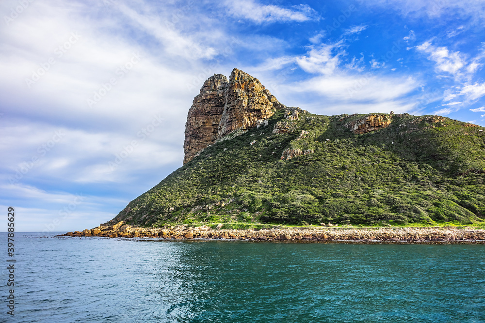 Sentinel Mountain in Hout Bay (Houtbaai, meaning as 