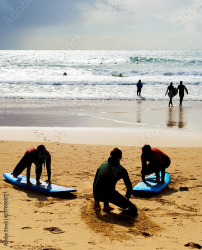 Photography Surfing school lessons beach Portugal