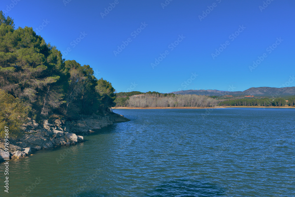 El Regajo reservoir. Valencian Community, Spain