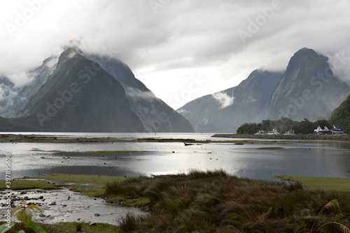 Iconic view of Milford Sound